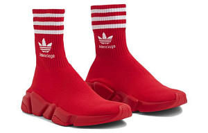 Balenciaga X Adidas Originals Speed 1.0 Sneakers 'Red' Women's 1 2593590