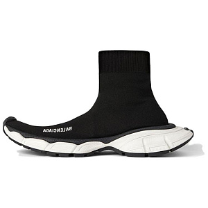 Balenciaga 3XL Sock Sneakers 'Black Recycled Knit'