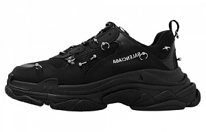 Balenciaga Triple S Piercing Lace-Up Sneakers