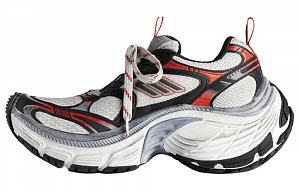 Balenciaga 10xl Sneaker 'Grey White Red'