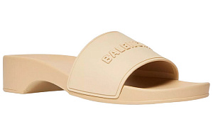 Balenciaga Pool Clogs 'Beige' Women's 1 2593840