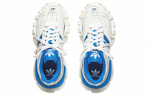 Adidas Originals X Balenciaga 23FW Track Forum Sneakers 'Grey Royal Blue' Women's 1 2593901