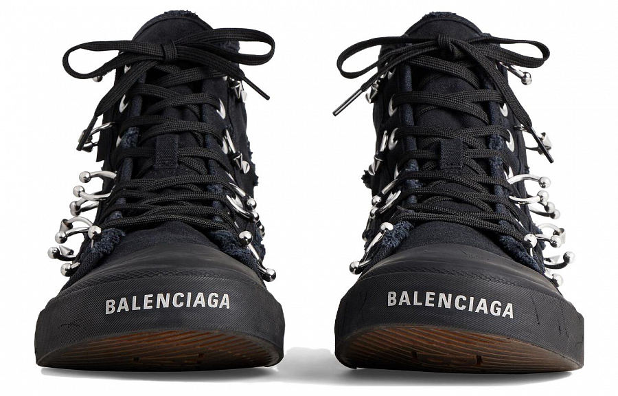Balenciaga Paris Destroyed High Top Sneakers Women's купить в интернет-магазине Yoocart с быстрой доставкой по России.