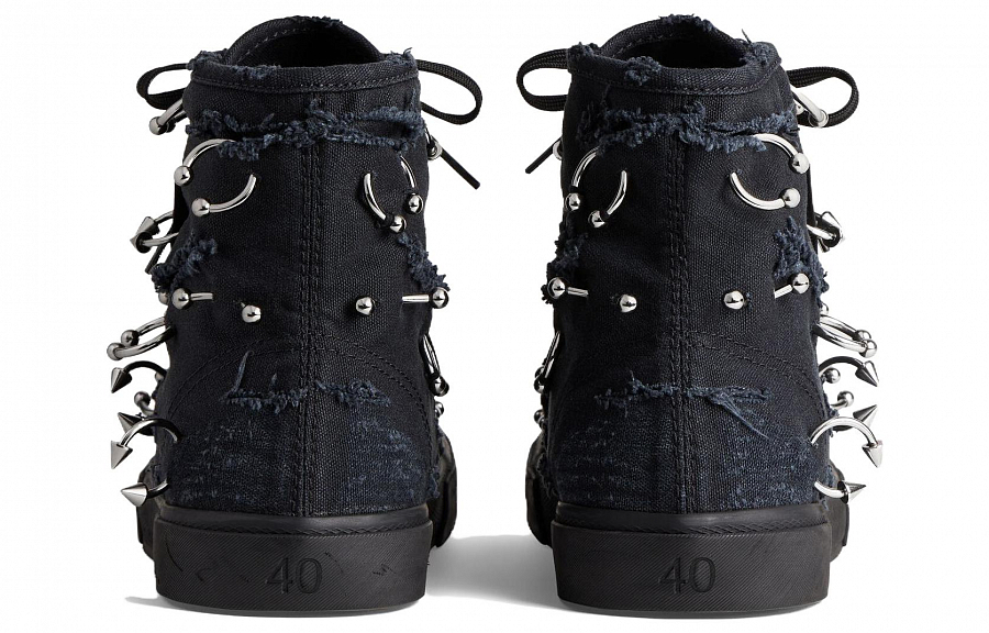 Balenciaga Paris Destroyed High Top Sneakers Women's купить в интернет-магазине Yoocart с быстрой доставкой по России.