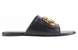 Balenciaga Oval Mules Black Women's 1 2593931