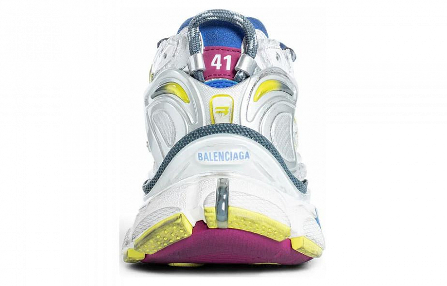 Balenciaga Runner Sneaker 'White Blue Purple' Women's купить в интернет-магазине Yoocart с быстрой доставкой по России.