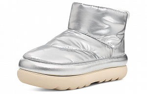 UGG Classic Maxi Mini Boot 'Metallic Silver' Women's 1 2595572
