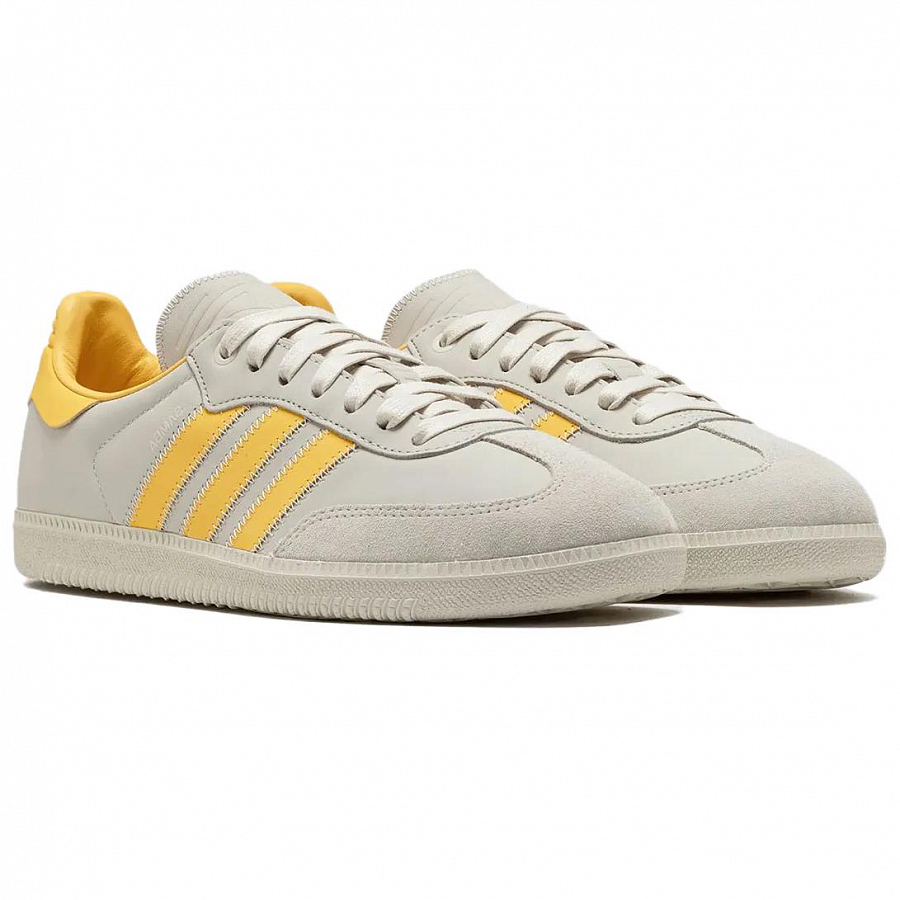 Adidas Pharrell X Adidas Samba Human Race 'Aluminium Bold Gold' купить в интернет-магазине Yoocart с быстрой доставкой по России.