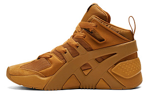 Onitsuka Tiger Big Logo Trainer Puffed Shoes 'Brown'
