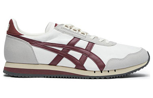 Onitsuka Tiger Dualio Marathon Running Shoes 'White Grey Burgundy' 1 2596947