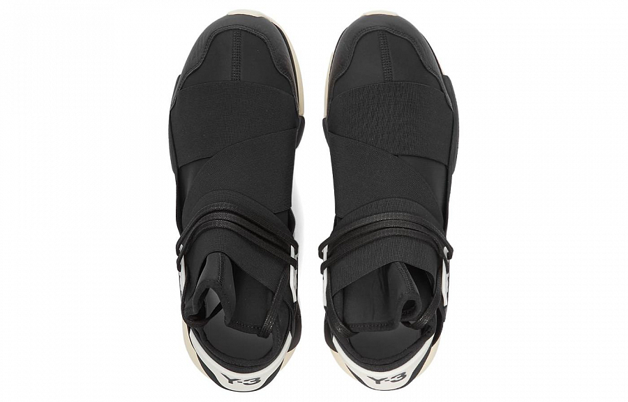 Adidas Y 3 Qasa High 'Black White' купить в интернет-магазине Yoocart с быстрой доставкой по России.