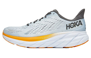 HOKA ONE ONE Clifton 8 Blue Fog Orange