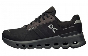 On Women's Cloudrunner 2 Waterproof 'Magnet Black' Women's