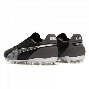 PUMA King Soccer Shoes Men's Black Gray White 1 2600982
