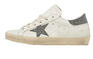Golden Goose Stylish Skateboarding Shoes Women's White