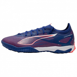 PUMA Ultra 5 Match TT Turf Artificial Ground Coverage Soccer Shoes Men's Fuchsia