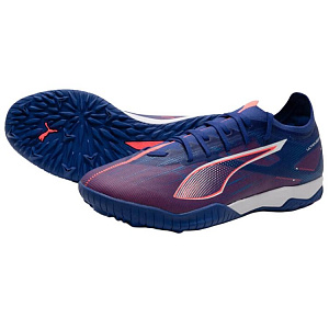 PUMA Ultra 5 Match TT Turf Artificial Ground Coverage Soccer Shoes Men's Fuchsia 1 2601180