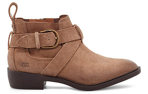 UGG Wylma Low Heels Short Boots Coffee Women's 1 2601542