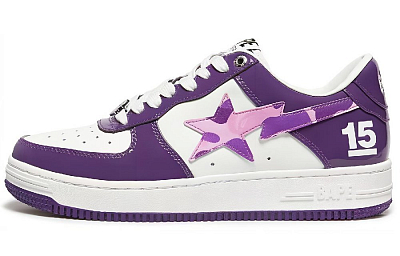 A BATHING APE Bape Sta Taipei 15 Anniversary 'Purple White'
