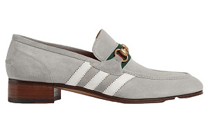 GUCCI Adidas X GUCCI Loafer 'Grey Suede' 1 2601609