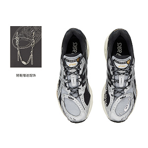 Asics GEL-Nimbus 10.1 Low-Top Casual Running Shoes Unisex Silver Black Brown 1 2602266