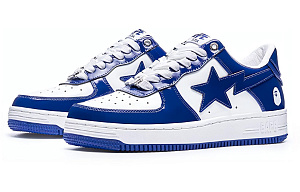A BATHING APE STA Skateboard Shoes Women's Blue White 1 2602300