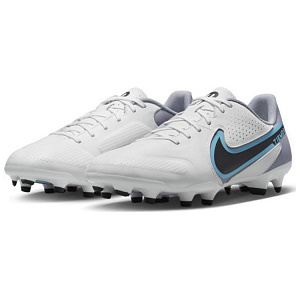 Nike Tiempo Legend 9 MG Rubber Short Studs Cushioned Anti Slip And Wear Resistant Lightweight Soccer Shoes Men's White 1 2602514