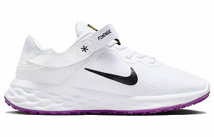 Nike Revolution 6 FlyEase Next Nature 'White Black Purple' Women's 1 2602585