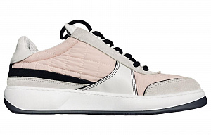 CHANEL Low top Stylish Skateboarding Shoes Women's Pink White 1 2602659