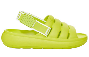 UGG Fluff You Stylish Sandals Women's Green 1 2602680