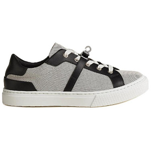 HERMES Kelly Low Top Stylish Skateboarding Shoes Women's Gray Black 1 2602811