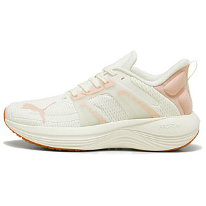 PUMA Scend Pro Collection Anti Slip Wear Resistant Low Top Casual Running Shoes Unisex Beige White Pink