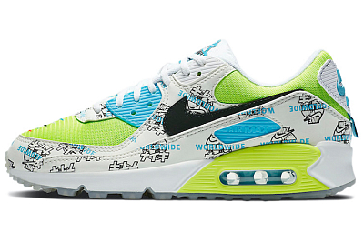 Nike Air Max 90 Se Worldwide Katakana White Women's