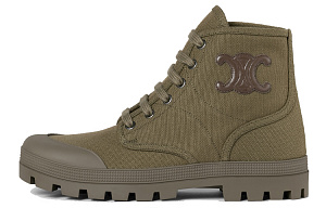 CELINE Patapans Martin Boot Women's Army Green