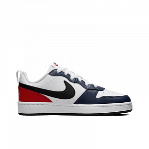 Nike Court Borough Slip Resistant Low Top Skateboard Shoes Unisex White Blue Red 1 2603070