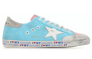 Golden Goose Super-Star Casual Shoes Men Low-Top Blue 1 2603138