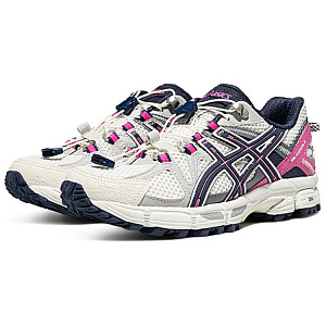 Asics Gel Kahana 8 FL Low Top Casual Trail Running City Commute Running Shoes Women's White Pink 1 2603148