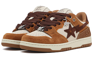 A BATHING APE STA Skateboard Shoes Women's Low top Brown 1 2603282