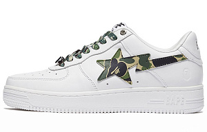BAPE A BATHING APE Bape Sta Low White ABC Camo Green 2021