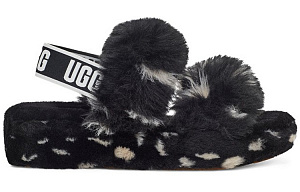 UGG Oh Yeah Spots Sandals Black Women's 1 2603564