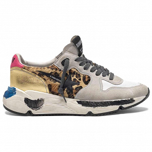 Golden Goose Running Sole Low top Casual Shoes Women's Gray 1 2603570