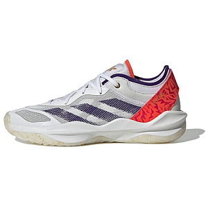 Adidas Adizero Select 2.0 Anti Slip Wear Resistant Low Top Basketball Shoes Unisex Gray Red