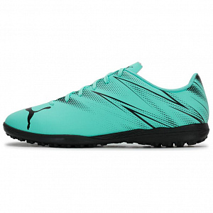 PUMA Attacanto TT Turf Soccer Shoes Men's Cyan