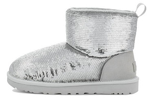 UGG Classic Mini Boot Mirror Ball Silver Women's