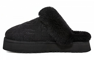 UGG Disquette Felted Slipper 'Black' Women's