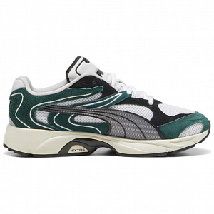 PUMA Breathable Low Top Chunky Sneakers Unisex Green White 1 2604631