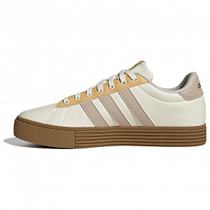 Adidas Neo DAILY 4.0 Anti-Slip Wear-Resistant Low-Top Skateboard Shoes Unisex Beige Brown 1 2604772