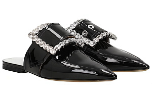 Maison Margiela Replica Closed Toe Slippers Women's Black 1 2604847