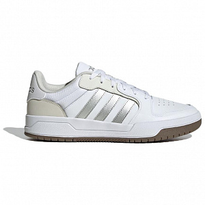 Adidas Low-Top Casual Shoes Unisex White Silver 1 2605005