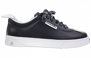 CHANEL Low Top Stylish Skateboarding Shoes Women's Black 1 2605251
